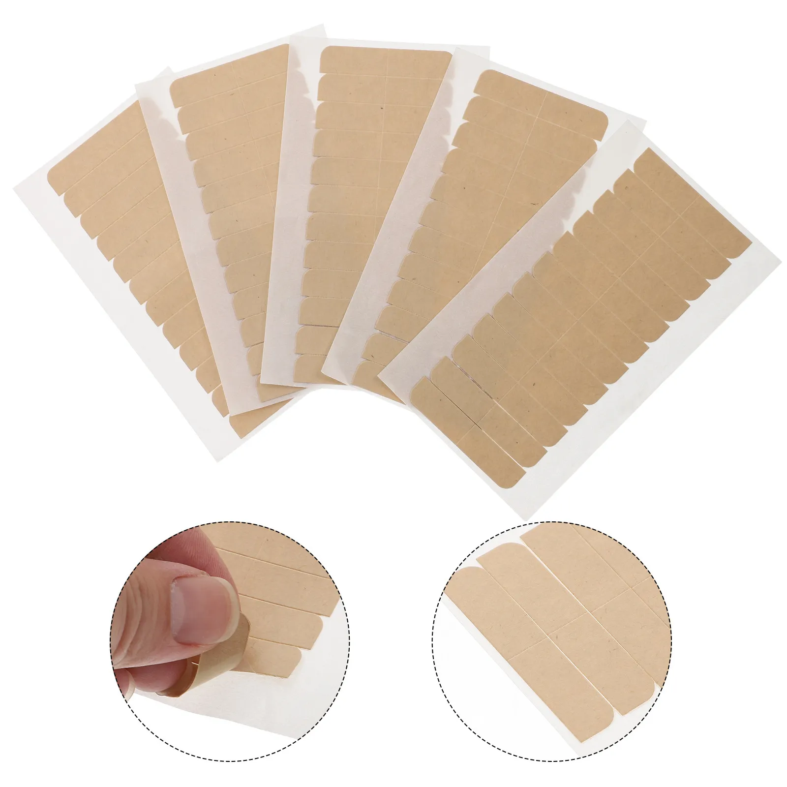 60 Pieces Double Sided Tape 5 Sheets Hair Extension Adhesive Strips Strong Sticky Replacement for Toupee Lace System Holder
60 Pieces Double Sided Tape 5 Sheets Hair Extension Adhesive Strips Strong Sticky Replacement for Toupee Lace System Holder