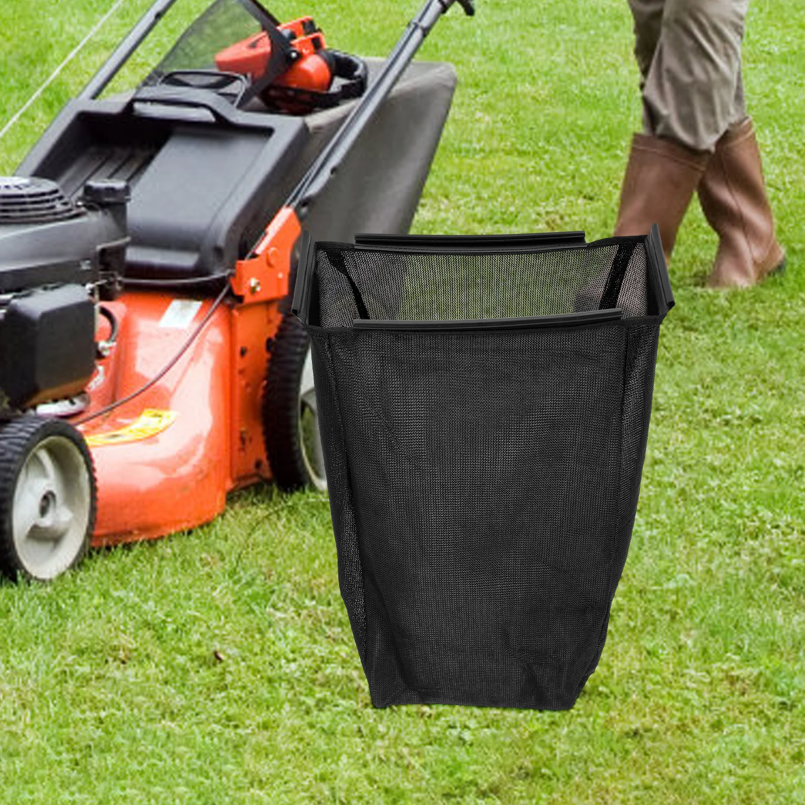 Large Capacity Lawn Mower Bag Replacement Durable Nylon Leaf Catching Storage Bag For Garden Tractor Adjustable Drawstring
Large Capacity Lawn Mower Bag Replacement Durable Nylon Leaf Catching Storage Bag For Garden Tractor Adjustable Drawstring