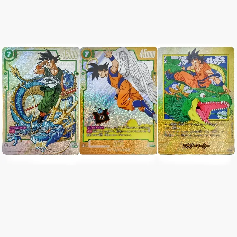 Новая коллекционная карточка Dragon Ball Fusion World SB01 DIY к 40-летию: Сон Гоку, различные иллюстрации, аниме, мультфильм, игровая коллекционная карта
Новая коллекционная карточка Dragon Ball Fusion World SB01 DIY к 40-летию: Сон Гоку, различные иллюстрации, аниме, мультфильм, игровая коллекционная карта