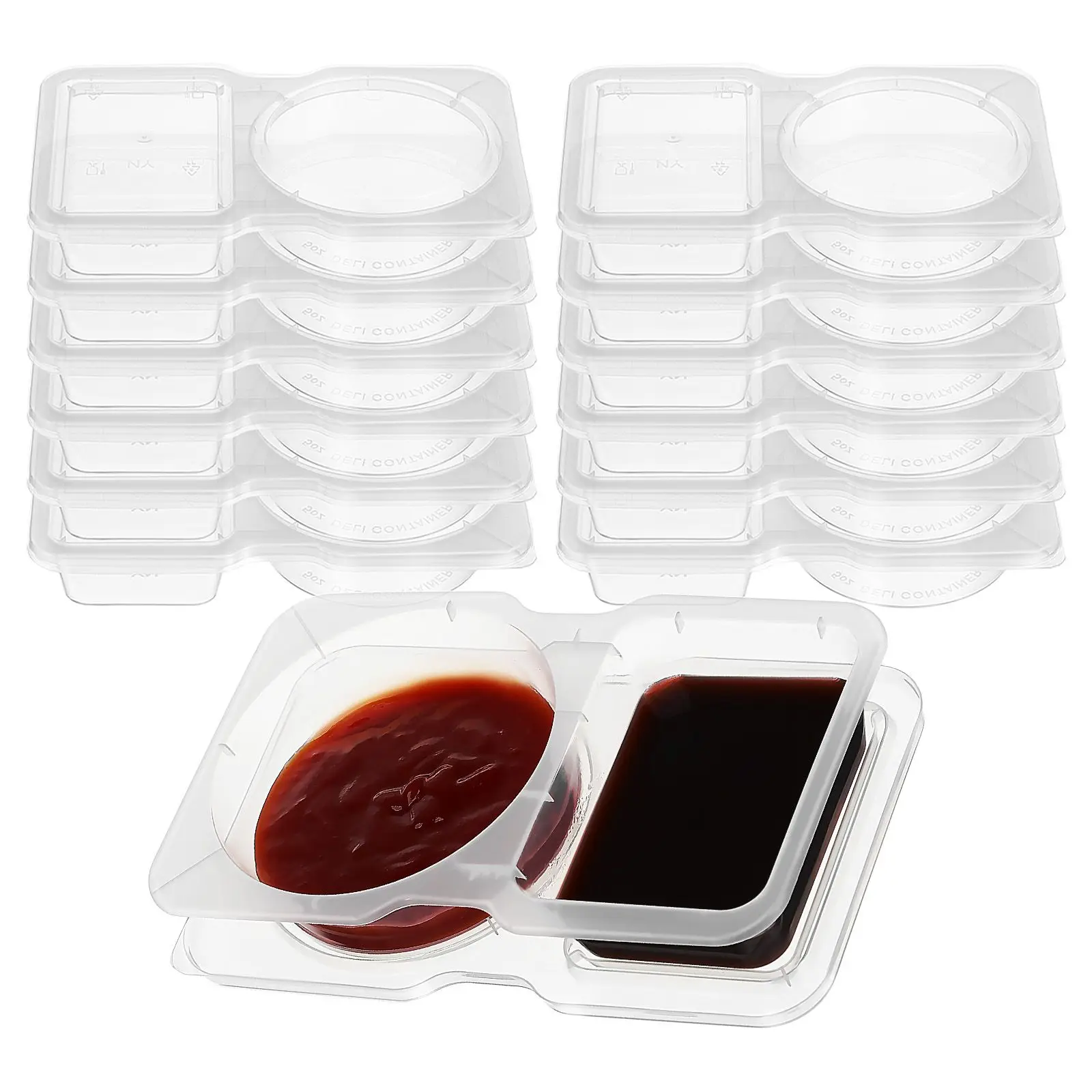 16 Pcs Small Snack Containers Sauce Box Dipping Cups with Lids Transparent Food Grade
16 Pcs Small Snack Containers Sauce Box Dipping Cups with Lids Transparent Food Grade