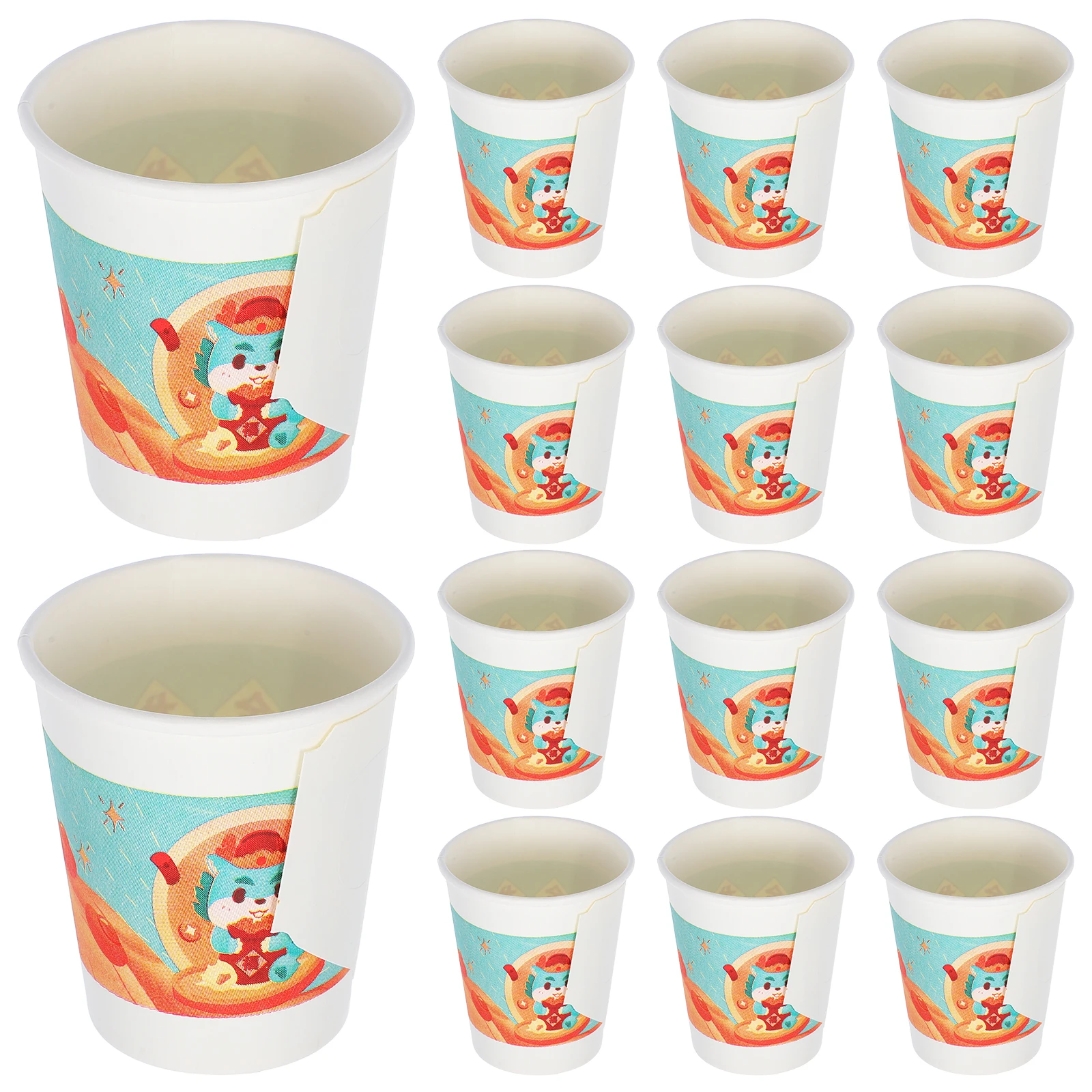 50pcs Dragon Holding Fu Thickened Paper Coffe Cups Cups Disposable Foldable Coffee Hot Beverage Home Party Use
50pcs Dragon Holding Fu Thickened Paper Coffe Cups Cups Disposable Foldable Coffee Hot Beverage Home Party Use