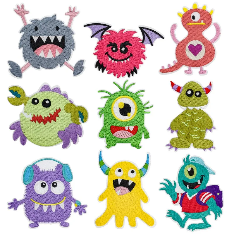 3PCS Small Monster Embroidery Cloth Sticker No Sew Cute Cartoon Monster Accessory Down Jacket Patch Sticker Hole Sticker
3PCS Small Monster Embroidery Cloth Sticker No Sew Cute Cartoon Monster Accessory Down Jacket Patch Sticker Hole Sticker