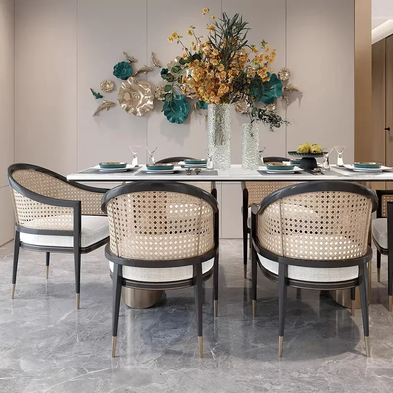 Premium, solid wood dining chair, restaurant, home, fabric, soft bag cushion, hotel, armrest, rattan back chair
Premium, solid wood dining chair, restaurant, home, fabric, soft bag cushion, hotel, armrest, rattan back chair