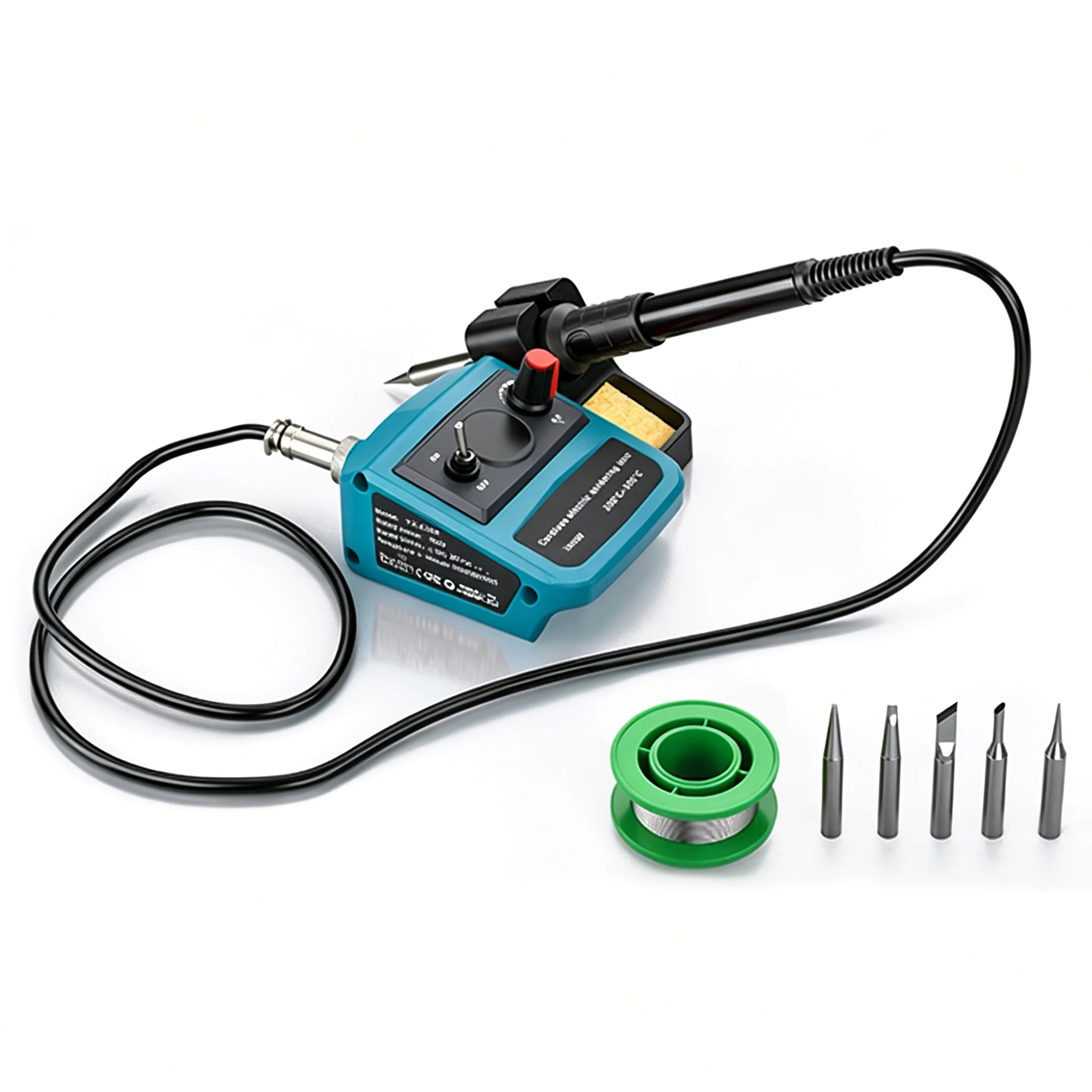 Cordless Electric Soldering Iron Adjustable Temperature Torch Repair Tool For Makita for Dewalt/Bosch/Milwaukee 18/20V Battery
Cordless Electric Soldering Iron Adjustable Temperature Torch Repair Tool For Makita for Dewalt/Bosch/Milwaukee 18/20V Battery
