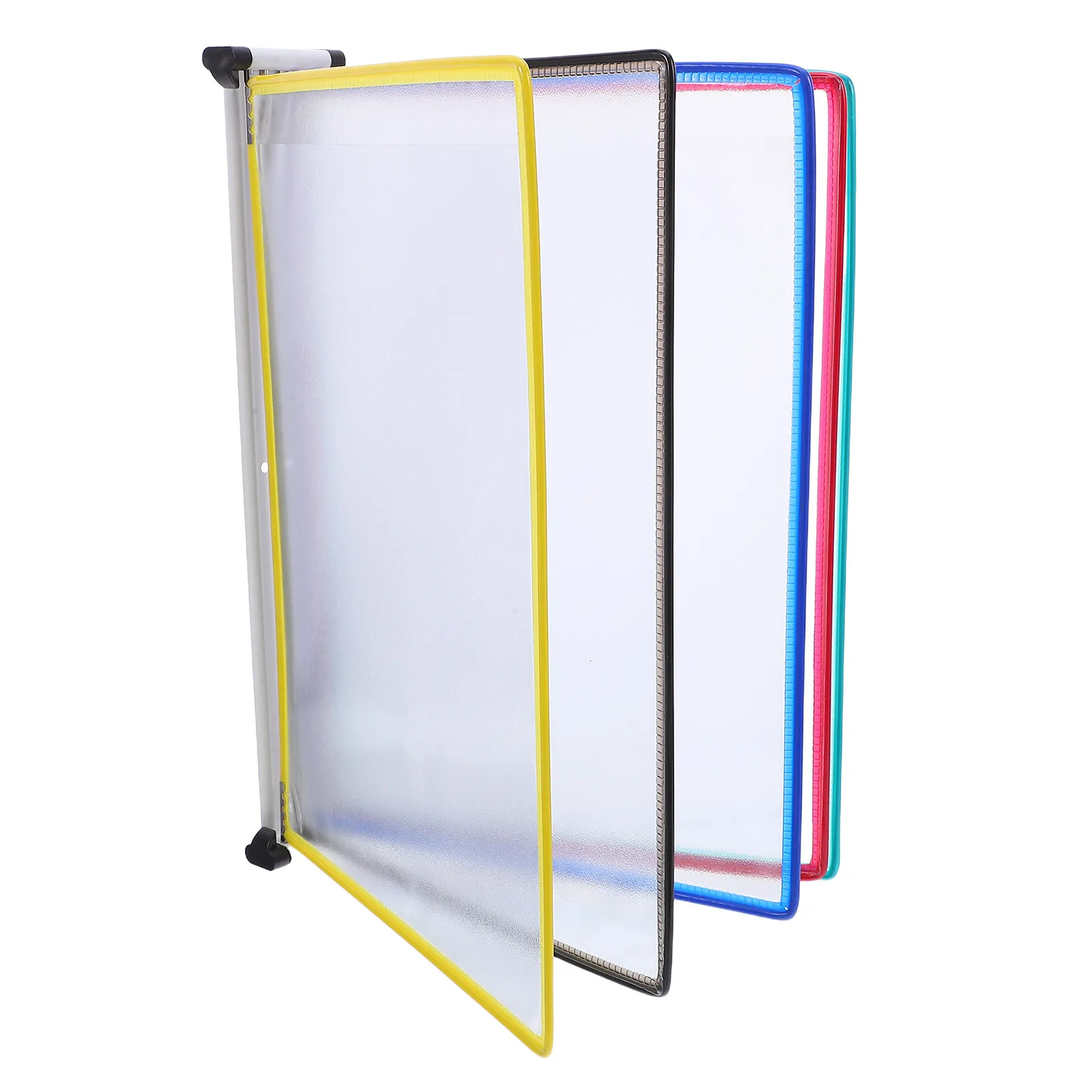 Hanging Wall File Organizer A4 5 Panel Wall Mounted File Display Rack Effortless Installation Universal Fit for Folders Reports
Hanging Wall File Organizer A4 5 Panel Wall Mounted File Display Rack Effortless Installation Universal Fit for Folders Reports