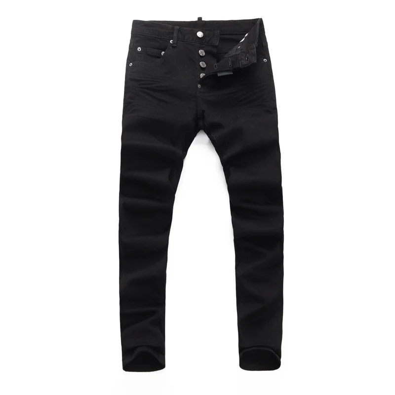 Street Designer Fashion Men Jeans High Quality Black Stretch Slim Fit Y2K Vintage Jeans Men Buttons Brand Denim Pants Hombre
Street Designer Fashion Men Jeans High Quality Black Stretch Slim Fit Y2K Vintage Jeans Men Buttons Brand Denim Pants Hombre