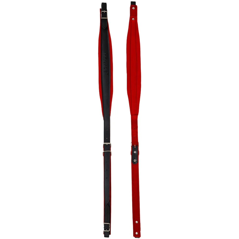 Accordion Strap Made with Leather and Flannel for Use For 16-Bass to 120-Bass Instrument Range with Adjustable Length
Accordion Strap Made with Leather and Flannel for Use For 16-Bass to 120-Bass Instrument Range with Adjustable Length