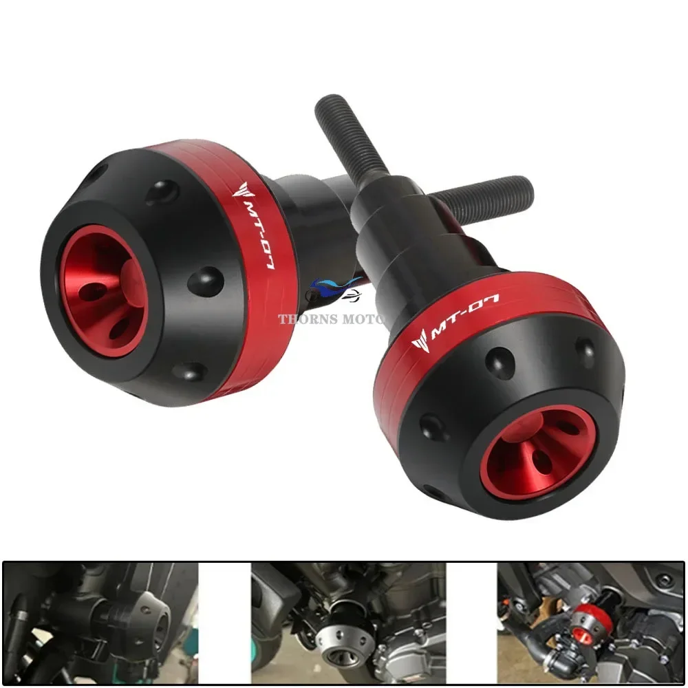 For YAMAHA MT-07 2014-2023 FZ07 Tracer 700/GT CNC Machined Motorcycle Frame Sliders Crash Protector Anti-Fall Protection Pads
For YAMAHA MT-07 2014-2023 FZ07 Tracer 700/GT CNC Machined Motorcycle Frame Sliders Crash Protector Anti-Fall Protection Pads