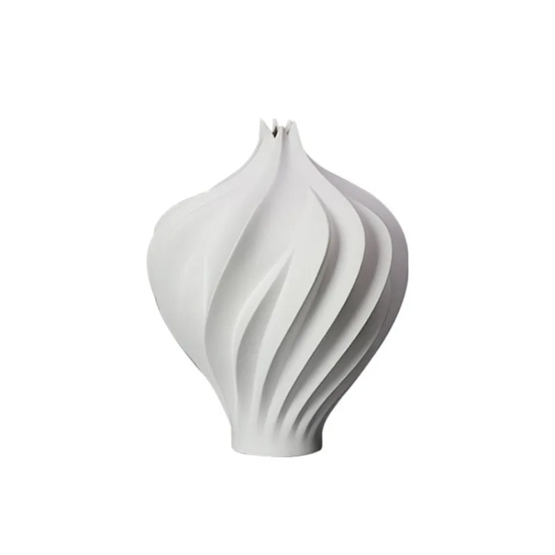 Wabi Sansan Vase Ornament Model Room Sales Office Living Room Study Entrance Pottery Pot Ornament White Flower Arrangement
Wabi Sansan Vase Ornament Model Room Sales Office Living Room Study Entrance Pottery Pot Ornament White Flower Arrangement