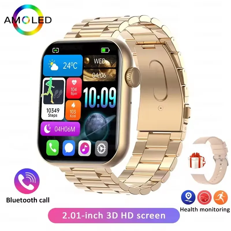 2026 New Full Screen Touch Ladies Smart Watch Health Monitoring 100+ Sport Modes IP67 Waterproof Bluetooth Call Smartwatches
2026 New Full Screen Touch Ladies Smart Watch Health Monitoring 100+ Sport Modes IP67 Waterproof Bluetooth Call Smartwatches