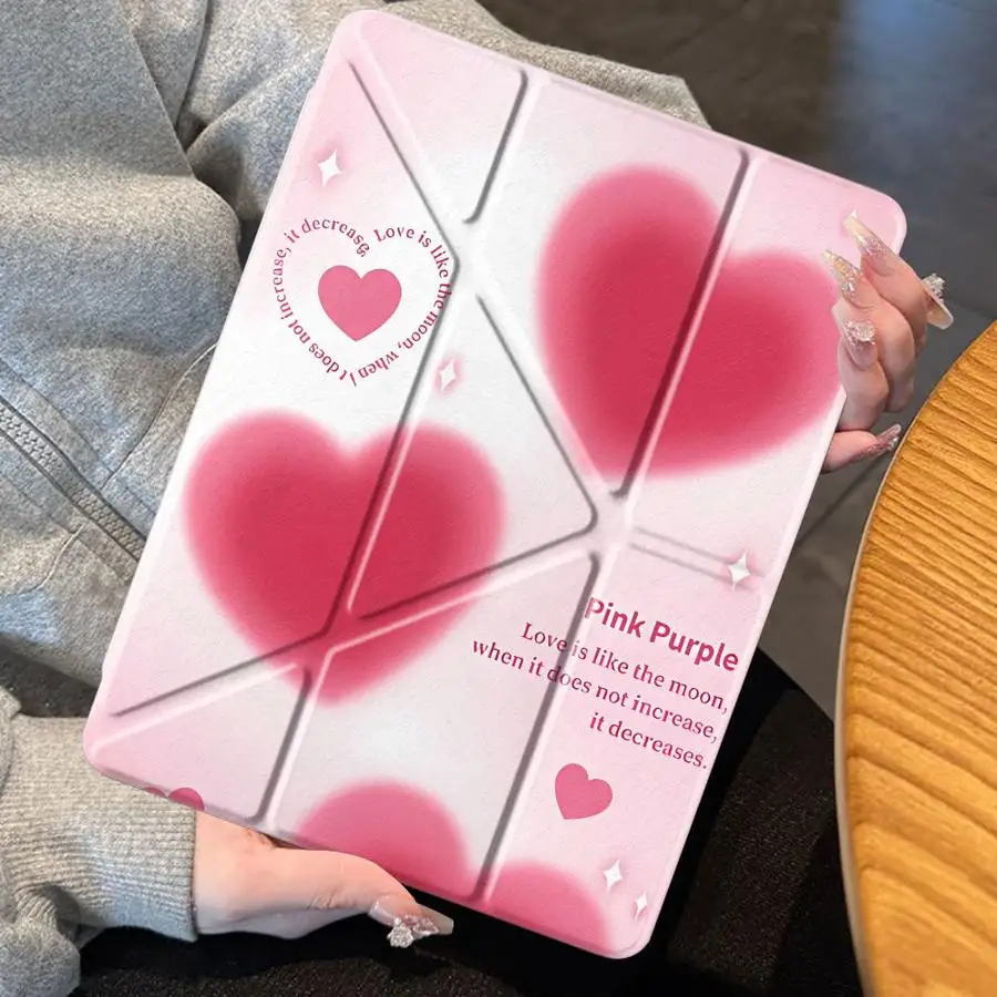 Чехол для планшета Pink Love Heart для iPad Pro 2025, Pro 11-го, 10-го, 9-го, 8-го, 7-го поколений, 12.9 дюймов, Mini 6, 7, Air 4, 5, M3, M2, 1, 2, M4, 11 дюймов, с держателем
Чехол для планшета Pink Love Heart для iPad Pro 2025, Pro 11-го, 10-го, 9-го, 8-го, 7-го поколений, 12.9 дюймов, Mini 6, 7, Air 4, 5, M3, M2, 1, 2, M4, 11 дюймов, с держателем