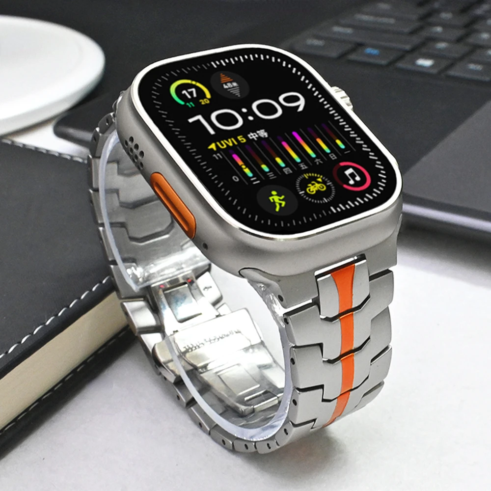 Браслет из нержавеющей стали для Apple Watch Ultra 2 Band, металлический звеньевой браслет для iWatch Series 9 8 7 6 5 SE, 49 мм 45 мм 44 мм 42 мм
Браслет из нержавеющей стали для Apple Watch Ultra 2 Band, металлический звеньевой браслет для iWatch Series 9 8 7 6 5 SE, 49 мм 45 мм 44 мм 42 мм