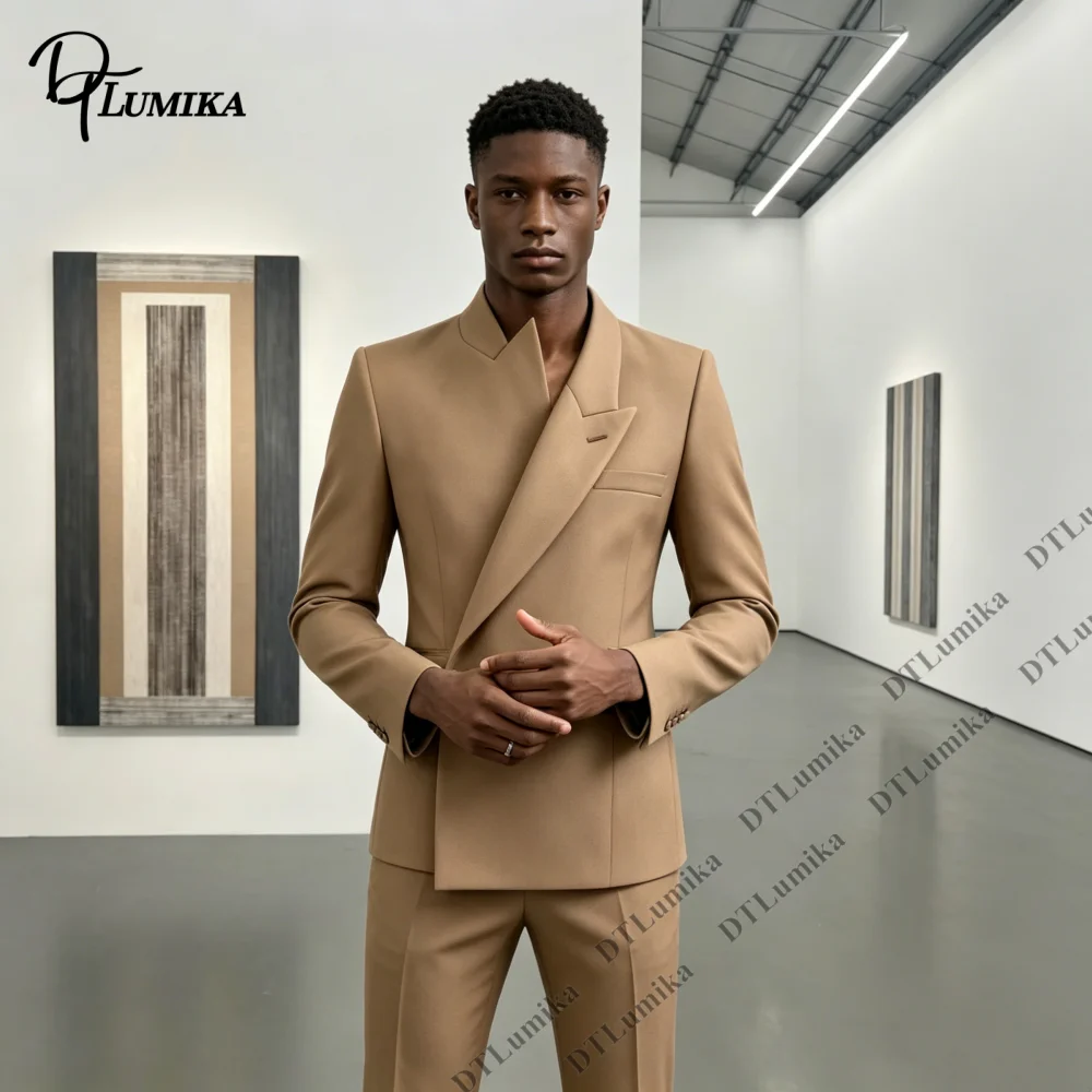 DTLumika Custom Men Suit 2 Piece Set Slim Fit Tailored Business Wedding Prom Party Prom Suit Attire Plus Size Available Tuxedo
DTLumika Custom Men Suit 2 Piece Set Slim Fit Tailored Business Wedding Prom Party Prom Suit Attire Plus Size Available Tuxedo
