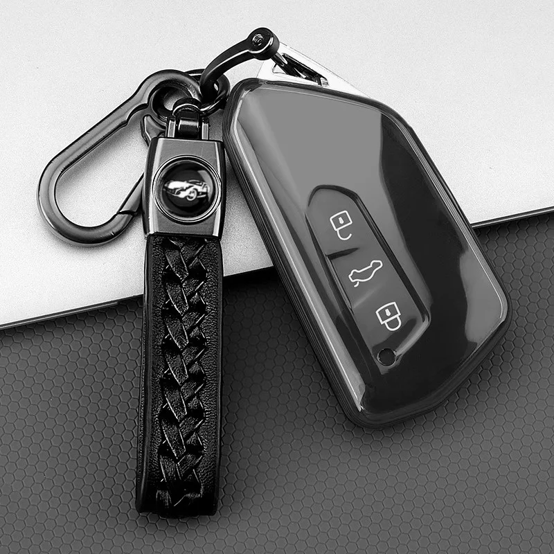 Transparent Black Tpu for VW Volkswagen Golf 8 ID.3 ID.4 Skoda Octavia A8 MK4 MK8 GTI R Remote Car Key Case Cover Fob Keychain
Transparent Black Tpu for VW Volkswagen Golf 8 ID.3 ID.4 Skoda Octavia A8 MK4 MK8 GTI R Remote Car Key Case Cover Fob Keychain