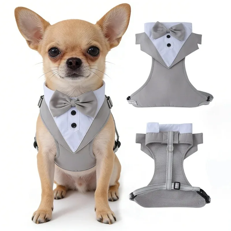 Dog Tuxedo for Wedding Outfit, Dog Suit and Tie Costumes for Birthday, Cosplay, Christmas Party, Pet Formal Wear with Bowtie
Dog Tuxedo for Wedding Outfit, Dog Suit and Tie Costumes for Birthday, Cosplay, Christmas Party, Pet Formal Wear with Bowtie