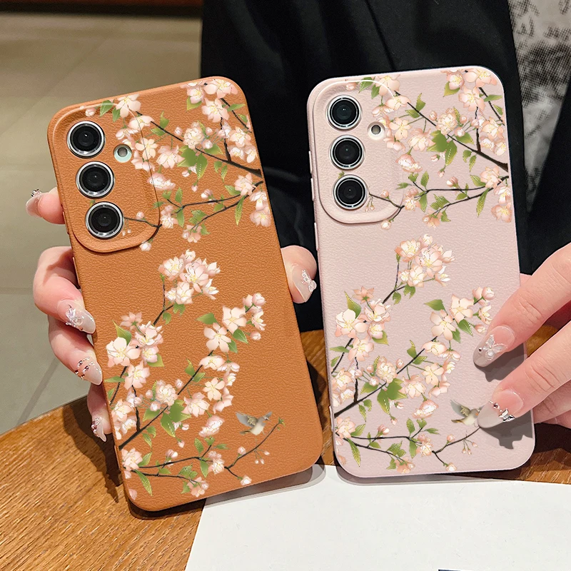 Pink Flowers Leather Texture TPU Case For Samsung Galaxy S25 S22 Ultra S24 S23 FE A16 A55 A15 A54 A35 A25 A56 A26 5G Phone Cover
Pink Flowers Leather Texture TPU Case For Samsung Galaxy S25 S22 Ultra S24 S23 FE A16 A55 A15 A54 A35 A25 A56 A26 5G Phone Cover