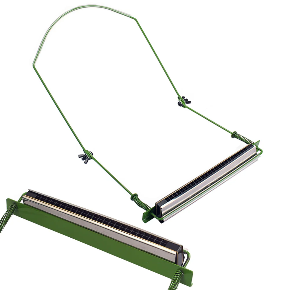 10 Holes Harmonica Neck Holder Metal Frame Harp Rack Harmonica Model Mouth Organ Accessory (Green) harmonica holder
10 Holes Harmonica Neck Holder Metal Frame Harp Rack Harmonica Model Mouth Organ Accessory (Green) harmonica holder