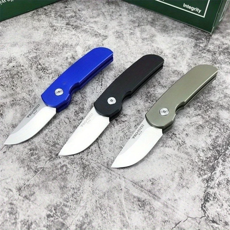 2203 Mini Folding Knife T6-6061 Aluminum Alloy Handle Outdoor Camping Survival EDC Pocket Knife Practical Cutting Knife Gift
2203 Mini Folding Knife T6-6061 Aluminum Alloy Handle Outdoor Camping Survival EDC Pocket Knife Practical Cutting Knife Gift