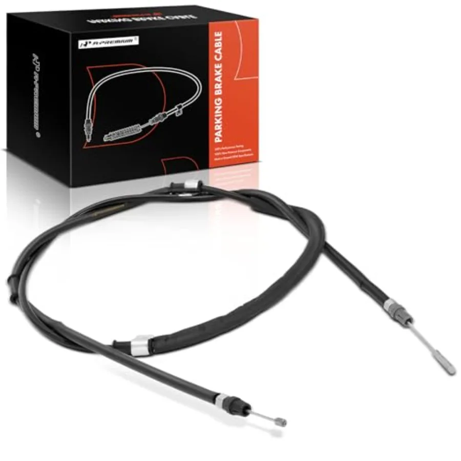 Rear Passenger Side Parking Brake Cable Assembly Compatible with Dodge, Chrysler and Ram Models: Grand Caravan 2008-2020, Town
Rear Passenger Side Parking Brake Cable Assembly Compatible with Dodge, Chrysler and Ram Models: Grand Caravan 2008-2020, Town