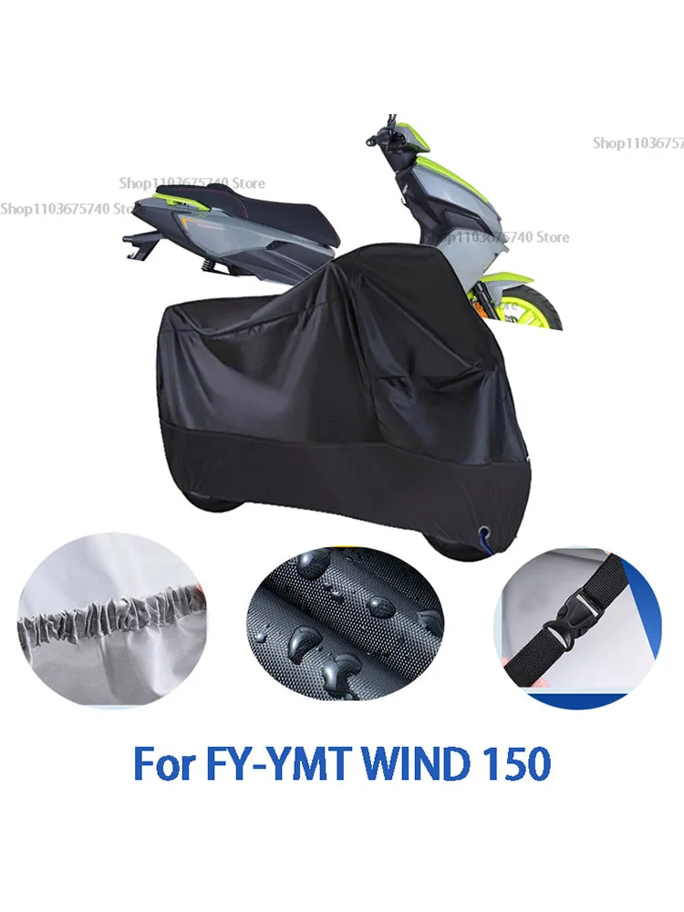 Полный чехол для мотоцикла для FY-YMT WIND 150, автомобильный уличный солнцезащитный чехол от пыли и ушей, утолщенный оксфордский чехол, аксессуары
Полный чехол для мотоцикла для FY-YMT WIND 150, автомобильный уличный солнцезащитный чехол от пыли и ушей, утолщенный оксфордский чехол, аксессуары