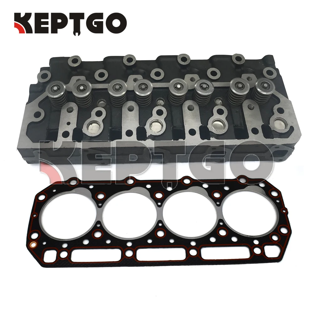 Complete Cylinder Head Valves + Head Gasket for Cummins A2300 A2300T Engine
Complete Cylinder Head Valves + Head Gasket for Cummins A2300 A2300T Engine