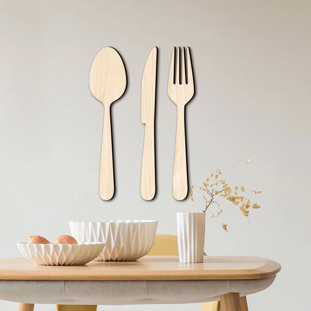 1 set Rustic Kitchen Wooden Fork Spoon Knife Sign Wall Decor Thick Beige Hanging Farmhouse Home Dining Room Store Restaurant
1 set Rustic Kitchen Wooden Fork Spoon Knife Sign Wall Decor Thick Beige Hanging Farmhouse Home Dining Room Store Restaurant