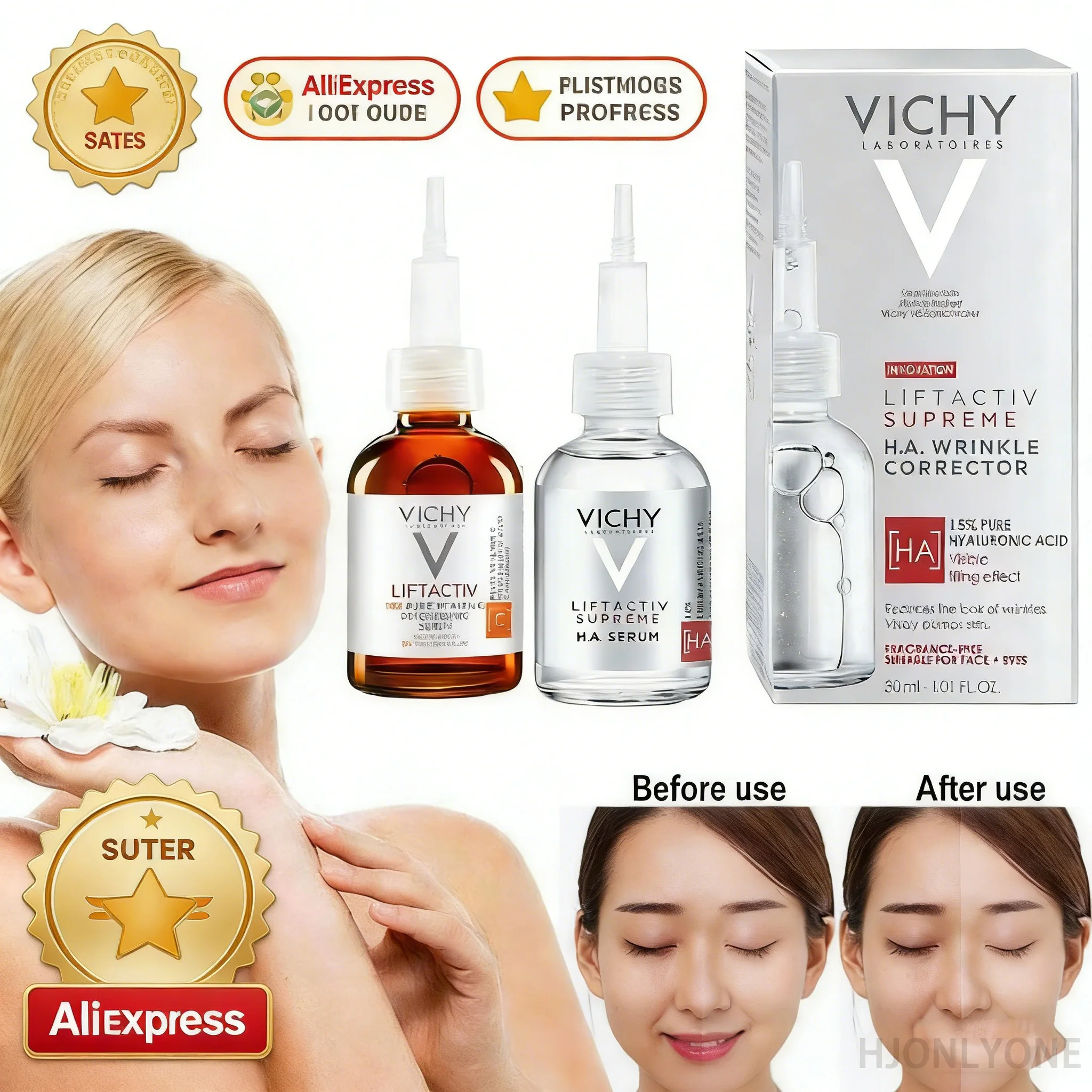 Facial Serum Vichy Hydrating Firming Brightening Smoothing Fine Lines Lightweight Daily Skincare Essence
Facial Serum Vichy Hydrating Firming Brightening Smoothing Fine Lines Lightweight Daily Skincare Essence