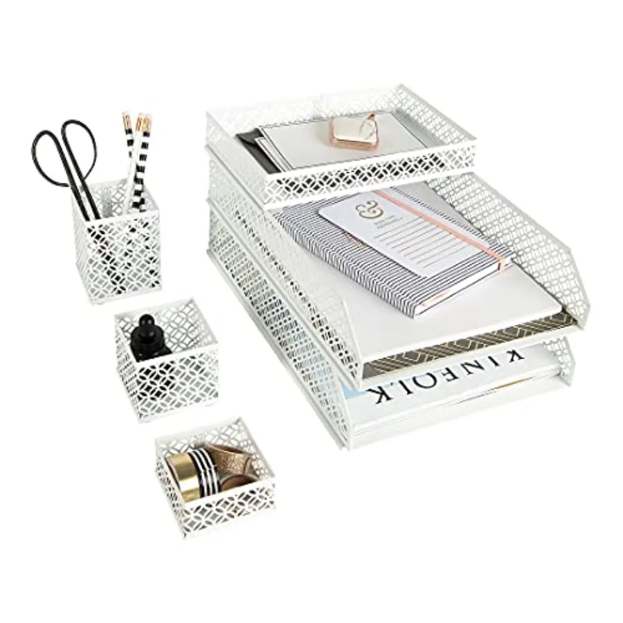 Desk Organizer Set 6 Pcs Metal Desk Organizer with Pen Cup Accessory Trays and Letter Trays Desk Organizers and Accessories for
Desk Organizer Set 6 Pcs Metal Desk Organizer with Pen Cup Accessory Trays and Letter Trays Desk Organizers and Accessories for