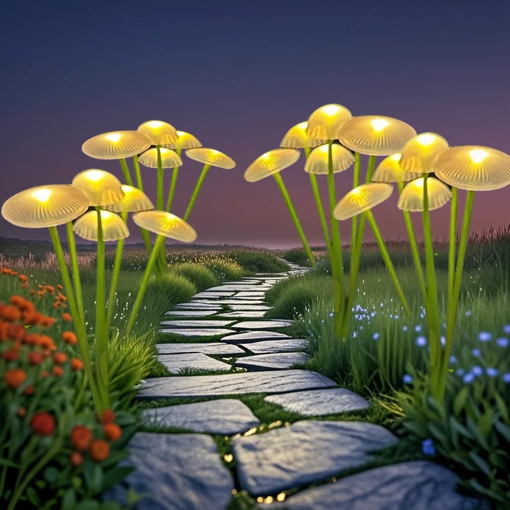 Solar Powered Outdoor Courtyard Atmosphere Lights Solar Lawn Garden Lamp LED Mushroom Lights, Decorative Lawn Lights(
Solar Powered Outdoor Courtyard Atmosphere Lights Solar Lawn Garden Lamp LED Mushroom Lights, Decorative Lawn Lights(