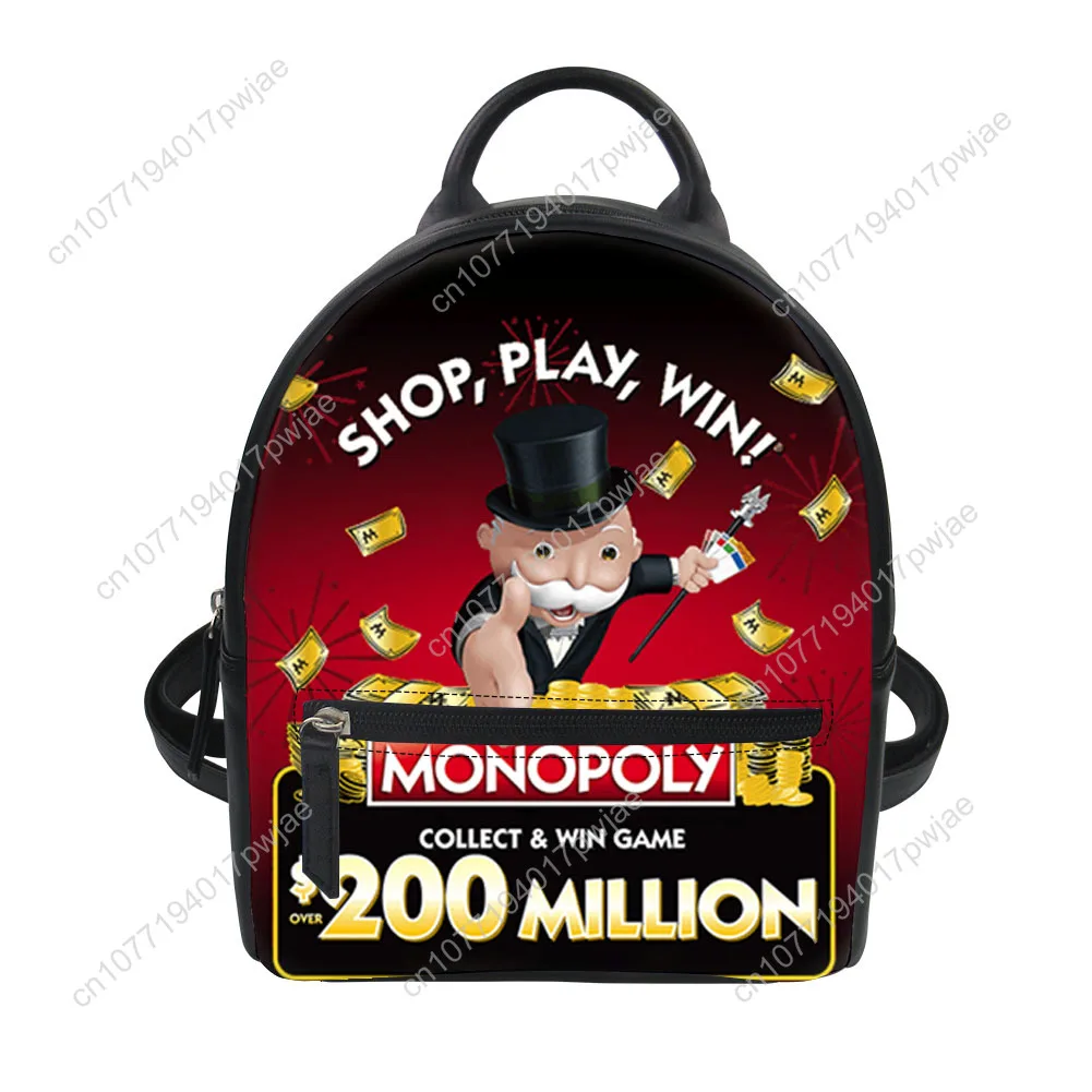 Monopoly Millionaire Custom Mini Small Backpack Purse Carter Schoolbags Double Shoulder Bag Leather Travel Bag Gifts
Monopoly Millionaire Custom Mini Small Backpack Purse Carter Schoolbags Double Shoulder Bag Leather Travel Bag Gifts