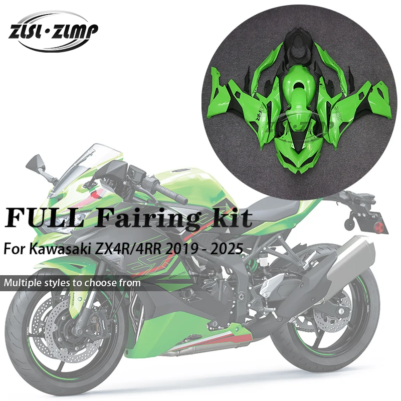 For Ninja ZX 4R ZX 4RR ZX-25R 2019 - 2025 Fairing Kit Bodywork Set ZX-4R ZX-4RR ZX 25r ABS Injection Motorcycle Accessories
For Ninja ZX 4R ZX 4RR ZX-25R 2019 - 2025 Fairing Kit Bodywork Set ZX-4R ZX-4RR ZX 25r ABS Injection Motorcycle Accessories