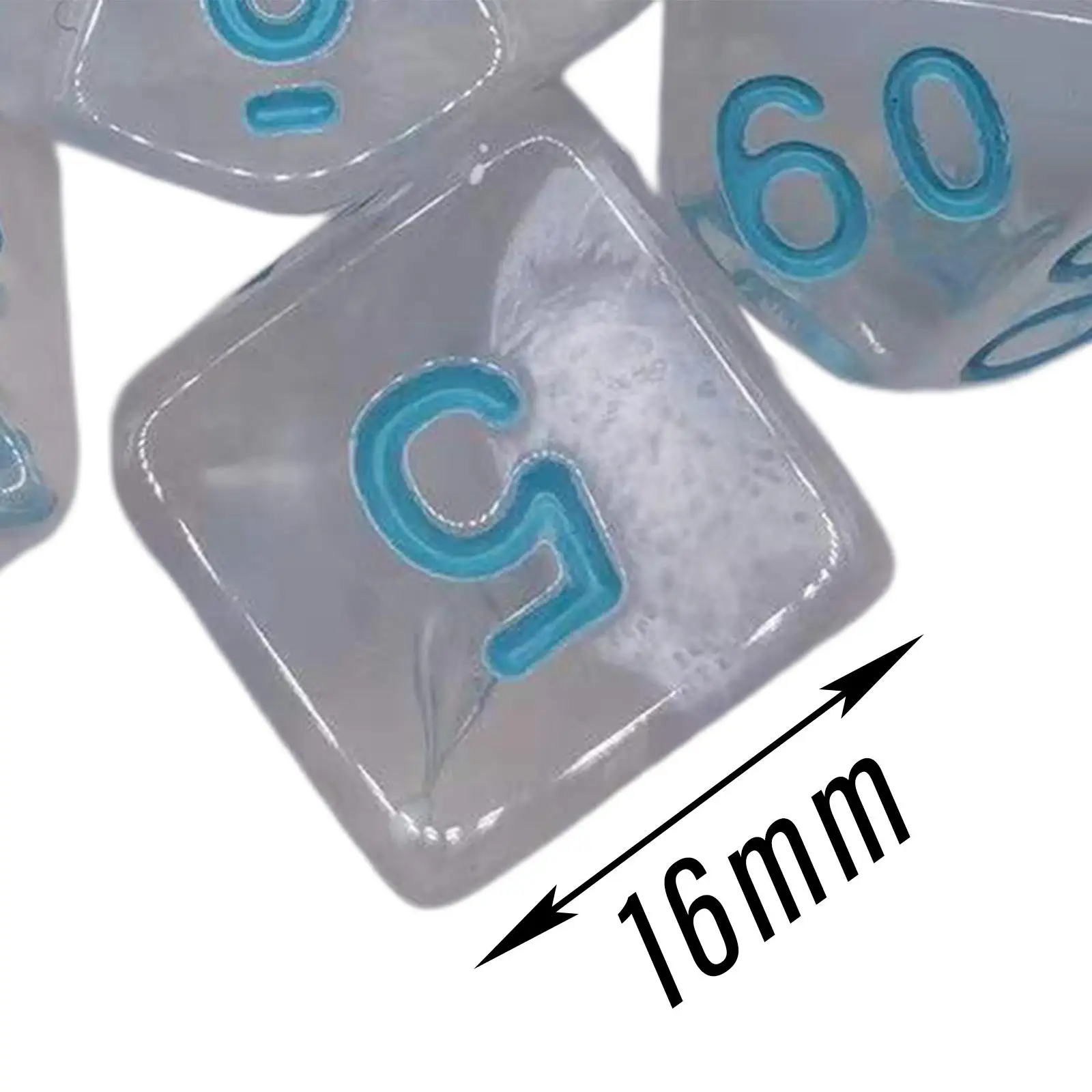 Engraved Acrylic Game Dices Set Polyhedral Puzzle Games Accessory for Indoor Outdoor Party Events
Engraved Acrylic Game Dices Set Polyhedral Puzzle Games Accessory for Indoor Outdoor Party Events
