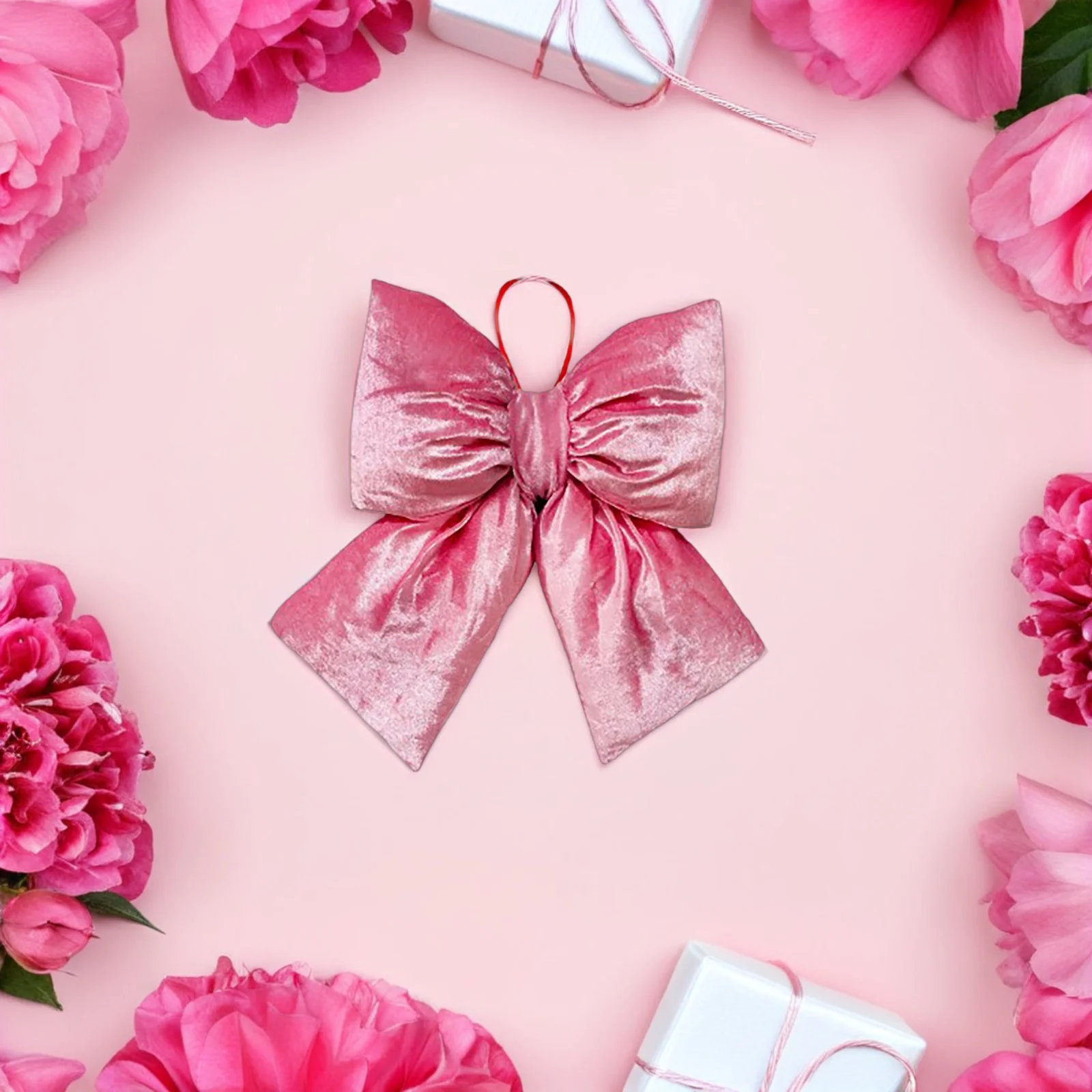 2pcs Pink Bow Wall Decor Butterfly Hanging Ornaments For Wedding Party Christmas Tree Wreath Door Home Holiday Decoration
2pcs Pink Bow Wall Decor Butterfly Hanging Ornaments For Wedding Party Christmas Tree Wreath Door Home Holiday Decoration