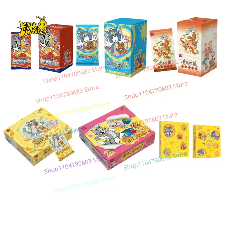 KAYOU Brand New Authentic Tom and Jerry Series Collectible Card Miracle Treasure Prelude Card Anime Holiday Gift
KAYOU Brand New Authentic Tom and Jerry Series Collectible Card Miracle Treasure Prelude Card Anime Holiday Gift