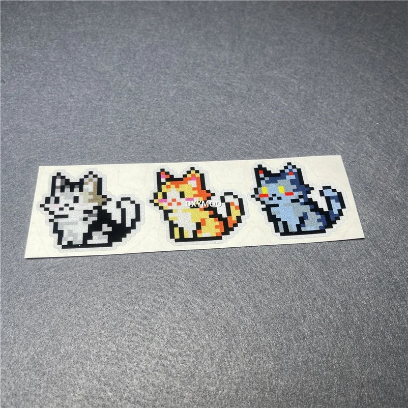 Lovely Sitting Pixel Cat Waterproof Vinyl Sticker 20x6cm, Decal for Auto Truck Van SUV Motorcycle Vehicle Body Decoration
Lovely Sitting Pixel Cat Waterproof Vinyl Sticker 20x6cm, Decal for Auto Truck Van SUV Motorcycle Vehicle Body Decoration