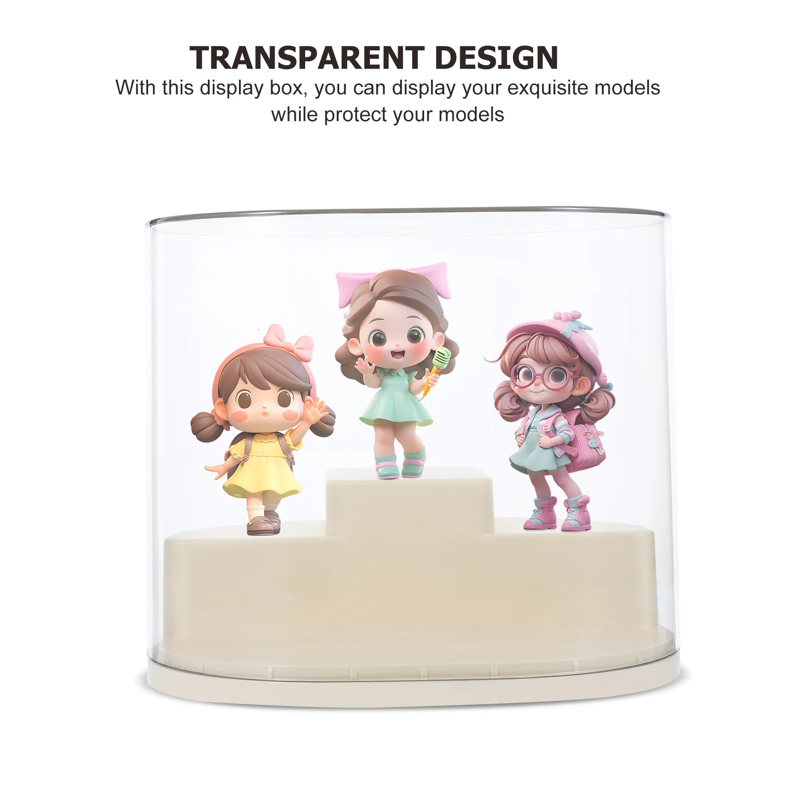 1pc Clear Display Box For Action Figures Small Transparent Storage Case Countertop Showcase Holder Collection Display Box
1pc Clear Display Box For Action Figures Small Transparent Storage Case Countertop Showcase Holder Collection Display Box