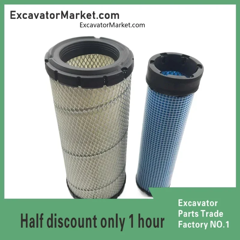For Sany 55/60/65/75/85/95 Excavator Air Filter Air Filter Excavator Accessories High Quality
For Sany 55/60/65/75/85/95 Excavator Air Filter Air Filter Excavator Accessories High Quality