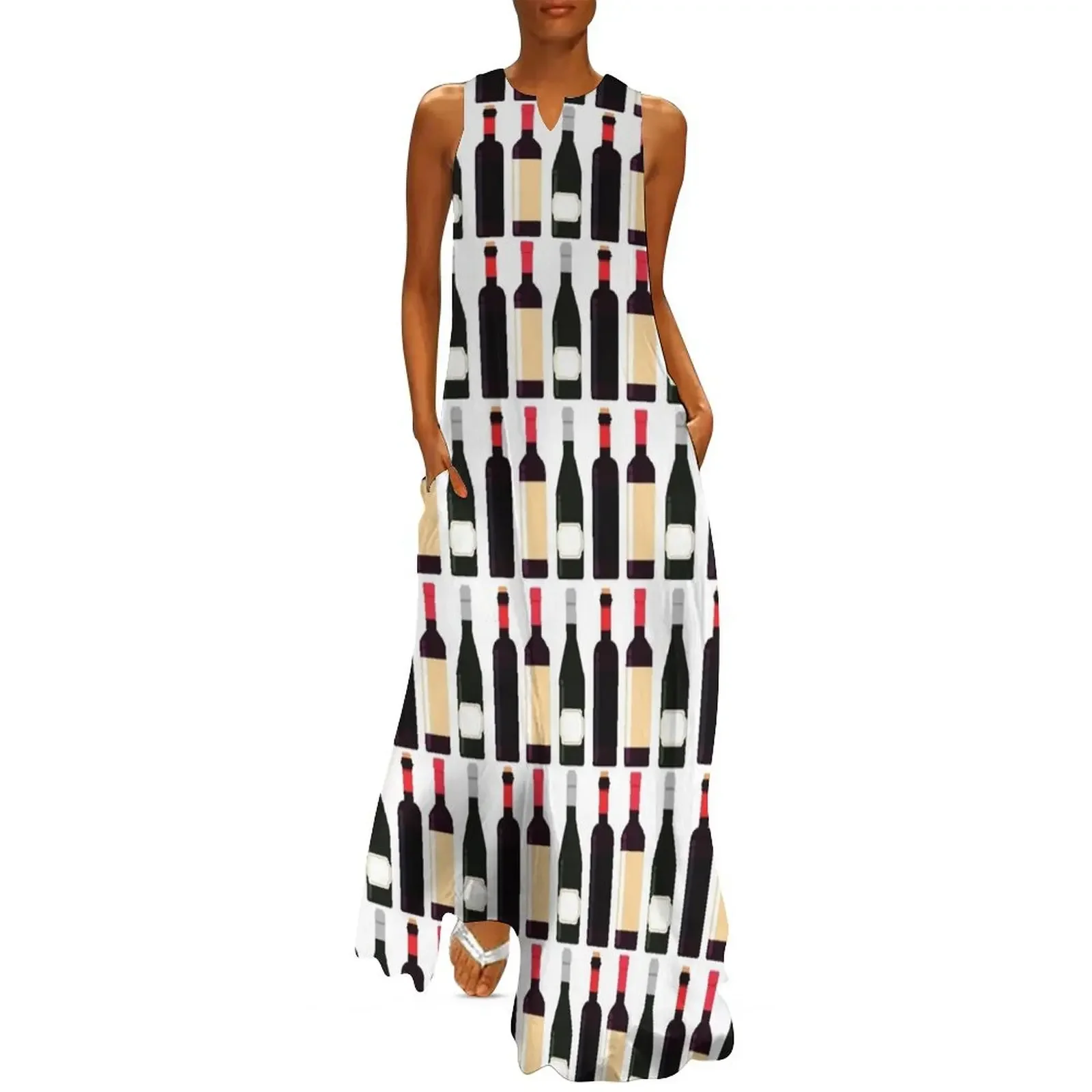 Wine Bottles Long Dress luxury woman evening dress clothes for women dress for women summer Women's evening
Wine Bottles Long Dress luxury woman evening dress clothes for women dress for women summer Women's evening