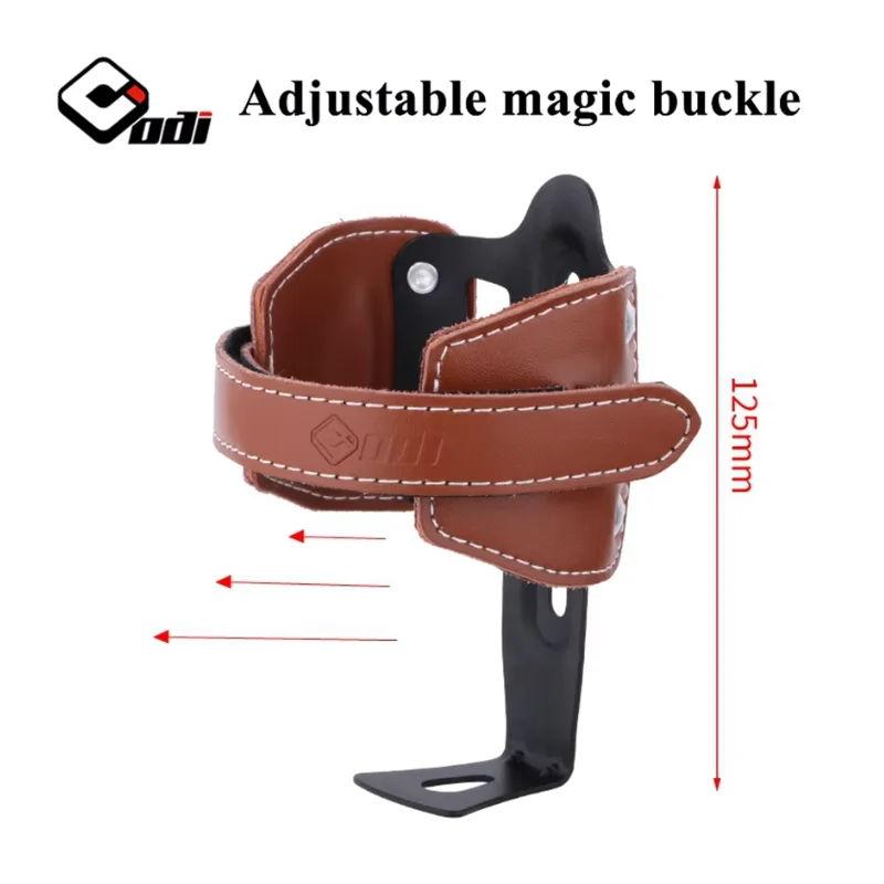 ODI 53g Retro Cowhide Bicycle Bottle Cage Aluminum Alloy Adjustable Width Water Cup Holder for Mountain Road Folding Bike
ODI 53g Retro Cowhide Bicycle Bottle Cage Aluminum Alloy Adjustable Width Water Cup Holder for Mountain Road Folding Bike