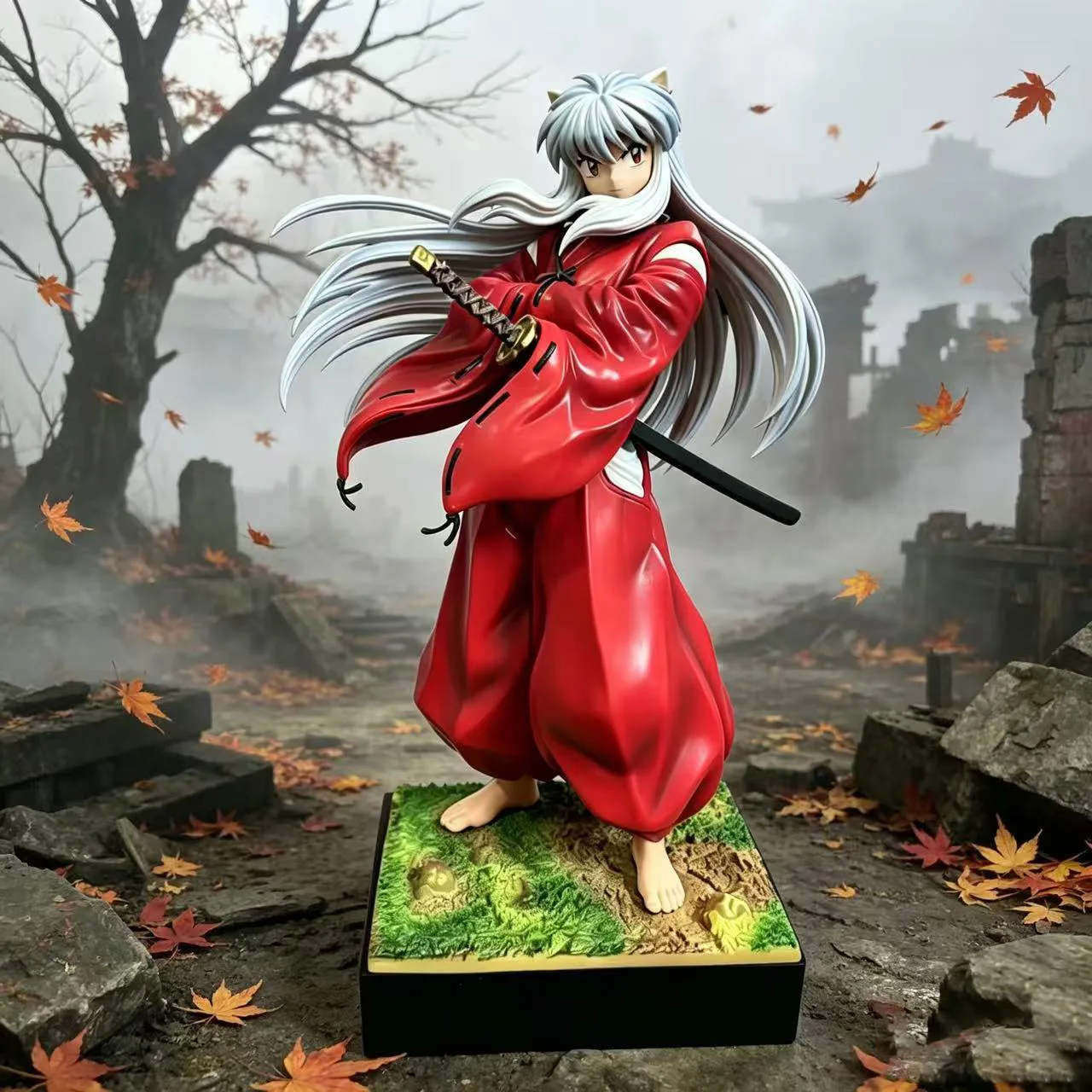34cm/13.39inch Anime Inuyasha Figures Demon Destroy Inuyasha Action Figure Pvc Statue Collection Model Toys Gifts
34cm/13.39inch Anime Inuyasha Figures Demon Destroy Inuyasha Action Figure Pvc Statue Collection Model Toys Gifts