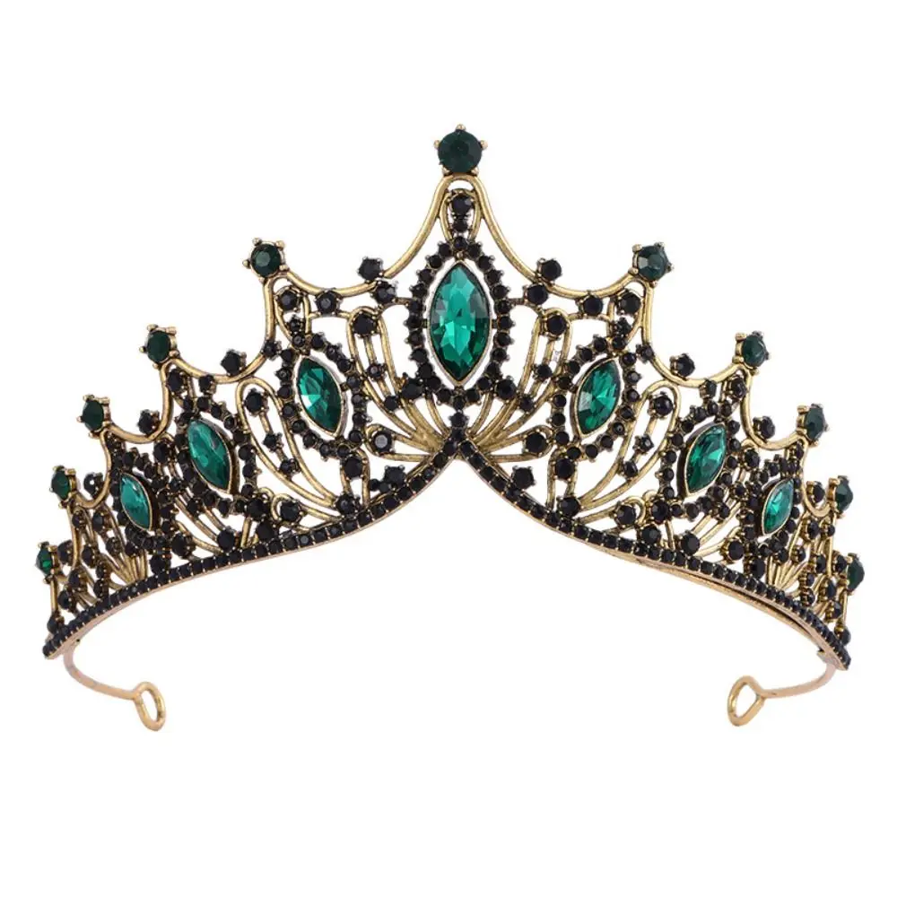 Luxury Shiny Baroque Crown Gold Metal Princess Tiara Hair Ornaments Bridal Hair Tiara Rhinestone Crown Wedding
Luxury Shiny Baroque Crown Gold Metal Princess Tiara Hair Ornaments Bridal Hair Tiara Rhinestone Crown Wedding