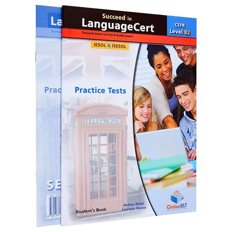 Succeed In LanguageCert CEFR B2 Практические тестирование Самообучающее издание GLOBAL ELT GLOBAL ELT 9781781644041 Книга
Succeed In LanguageCert CEFR B2 Практические тестирование Самообучающее издание GLOBAL ELT GLOBAL ELT 9781781644041 Книга