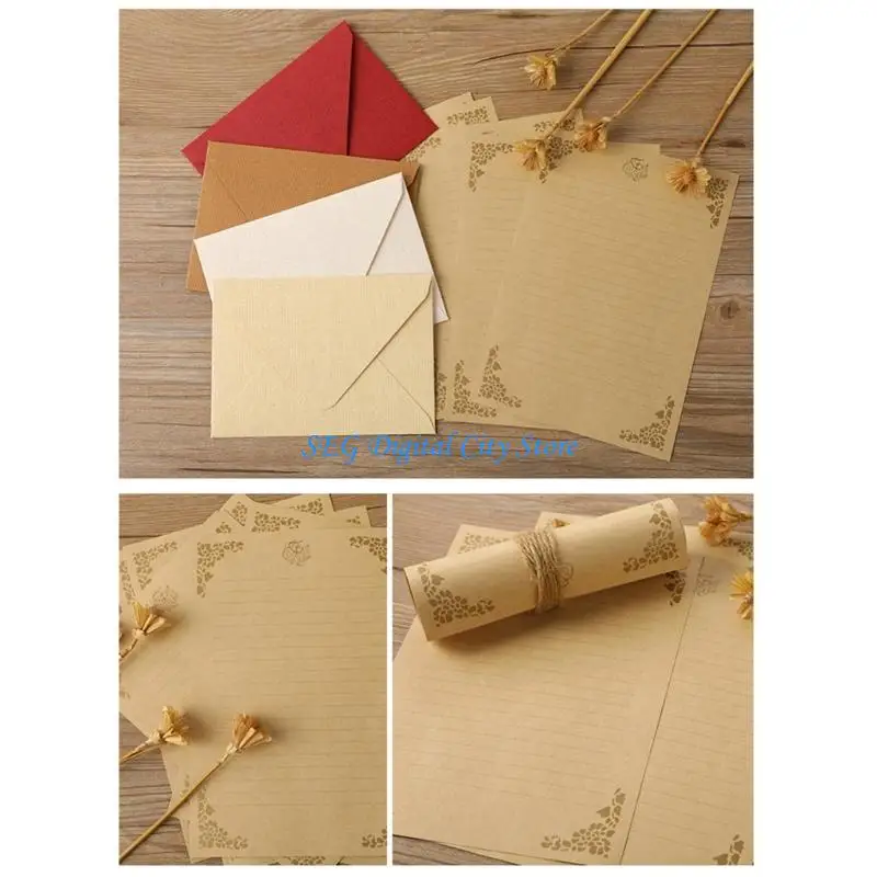 U75B Pack Of 20 A 5 Kraft Papers Envelopes Classical Texture For Letters Invitations
U75B Pack Of 20 A 5 Kraft Papers Envelopes Classical Texture For Letters Invitations
