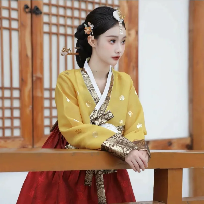 Korean Hanbok Yanji High end Ancient Costume Palace Ethnic Dress
Korean Hanbok Yanji High end Ancient Costume Palace Ethnic Dress