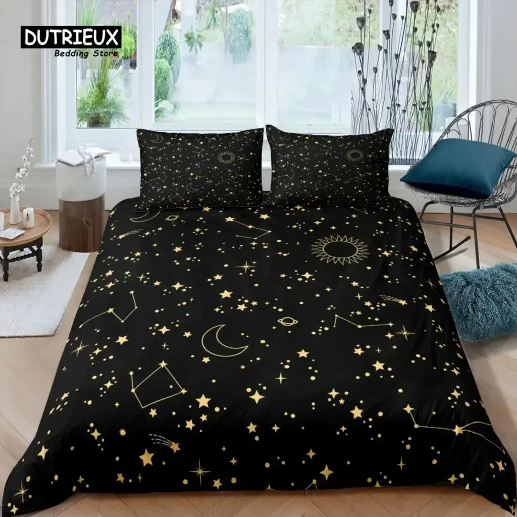Home Living Luxury 3D Night Sky Bedding Set Galaxy Duvet Cover Pillowcase Queen and King EUUSAUUK Size Comforter Bedding
Home Living Luxury 3D Night Sky Bedding Set Galaxy Duvet Cover Pillowcase Queen and King EUUSAUUK Size Comforter Bedding