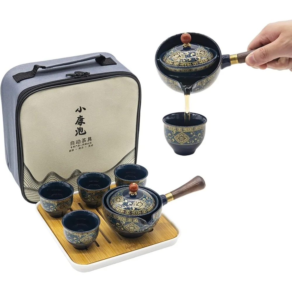 New Tea Brewing Set Traditional Kung Fu Tea Ceramic Teaware Outdoor Travel Portable Storage Teapot Teacup Gifts
New Tea Brewing Set Traditional Kung Fu Tea Ceramic Teaware Outdoor Travel Portable Storage Teapot Teacup Gifts