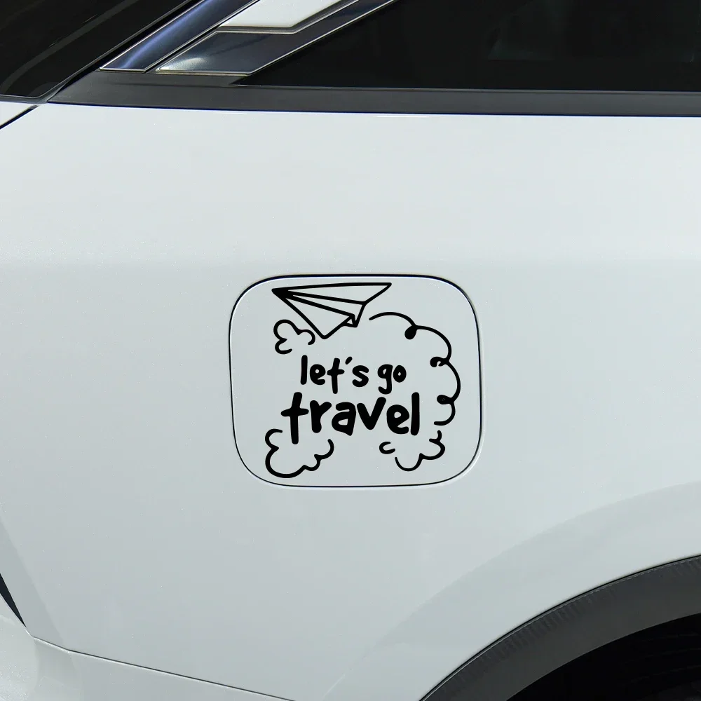 Универсальная автомобильная наклейка Let's Go Travel, забавная авто наклейка, декор, аксессуары, водостойкий винил для бампера, окна, двери, 15x15 см
Универсальная автомобильная наклейка Let's Go Travel, забавная авто наклейка, декор, аксессуары, водостойкий винил для бампера, окна, двери, 15x15 см