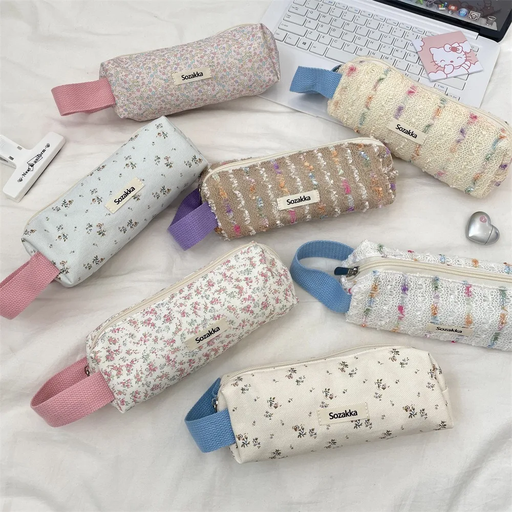 New Floral Print Pencil Case Multifunctional Large Capacity Pen Holder Cosmetic Bag Women
New Floral Print Pencil Case Multifunctional Large Capacity Pen Holder Cosmetic Bag Women