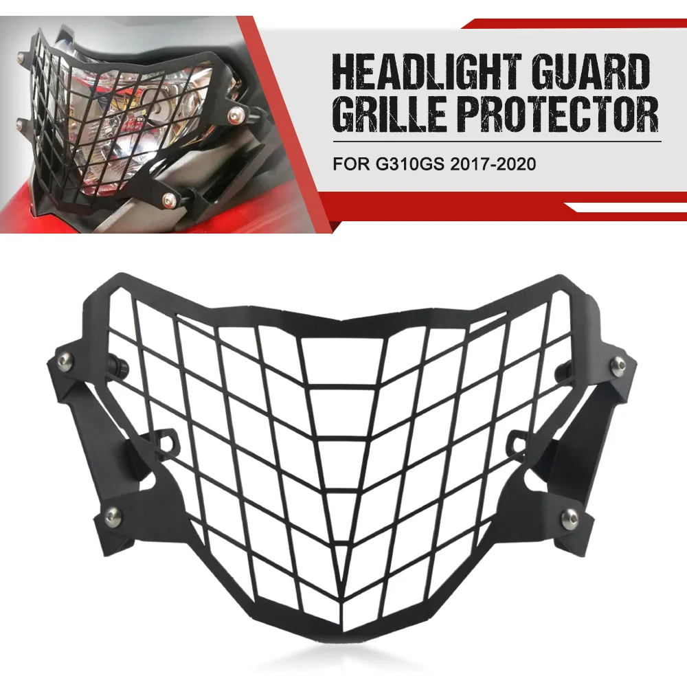 For BMW G310GS G310R G310 GS R G 310 GS G 310GS 2017-2023 Motorcycle Front Headlight Protector Cover Grill Head Light Guard
For BMW G310GS G310R G310 GS R G 310 GS G 310GS 2017-2023 Motorcycle Front Headlight Protector Cover Grill Head Light Guard