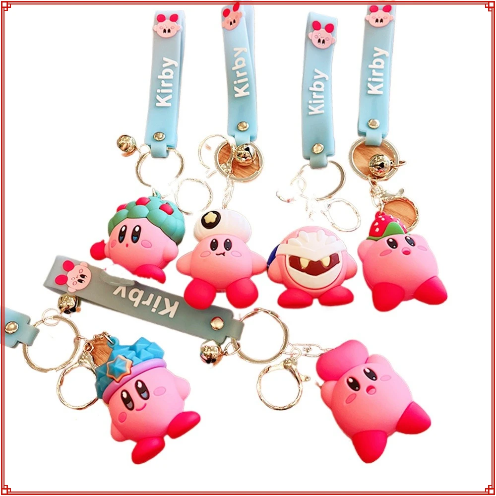 Cartoon Anime Kirby Keychain Knapsack Accessories Key Chain Creative Car Pendant Keyring Decorative Ornaments Kids Hobbies Gifts
Cartoon Anime Kirby Keychain Knapsack Accessories Key Chain Creative Car Pendant Keyring Decorative Ornaments Kids Hobbies Gifts